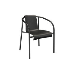 NAMI Dining Chair with Armrest, black, HOUE