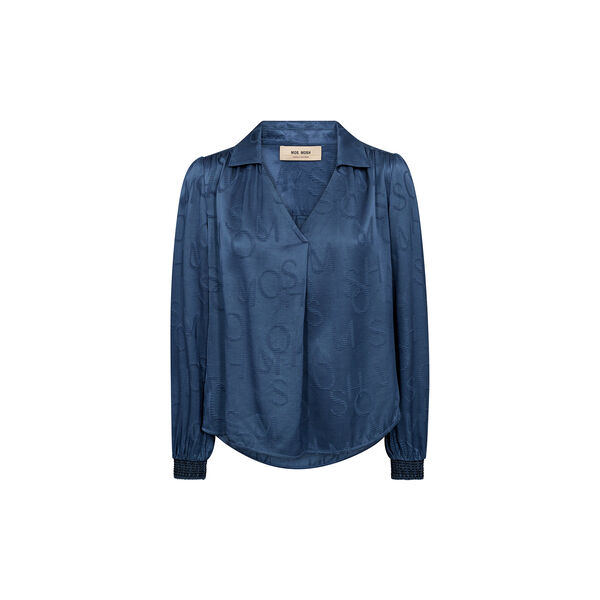 MMAldo Monogram Blouse, ensign blue, MOS MOSH