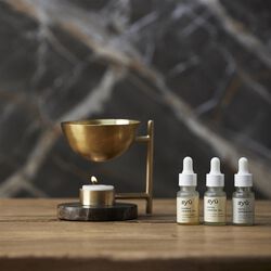 Aroma burner, brass, AYU