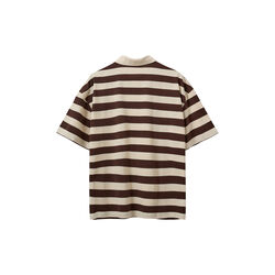 PILSW OVERSIZE STRIPED POLO SHIRT, off white striped, Sofie Schnoor