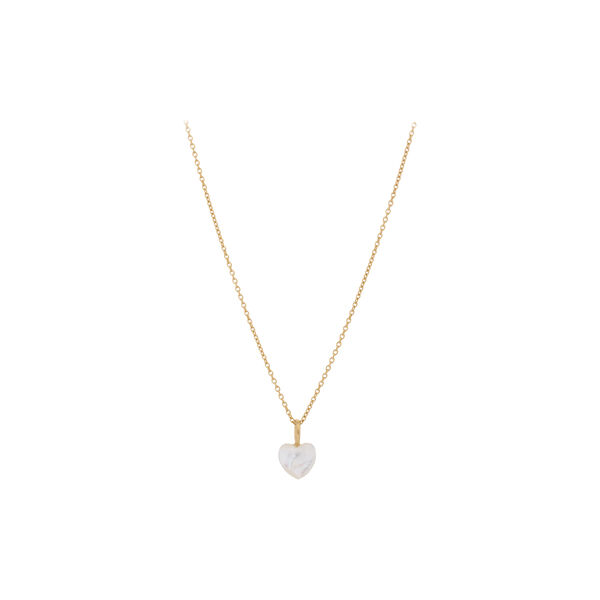 Ocean Heart Necklace, gold, Pernille Corydon Jewellery