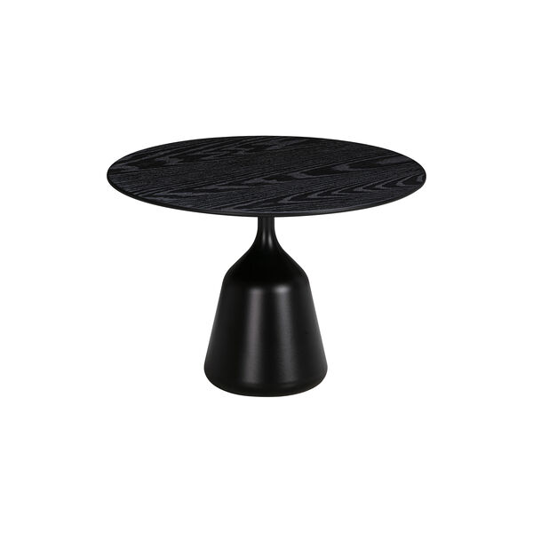 Coin Side Table, black oak, Wendelbo