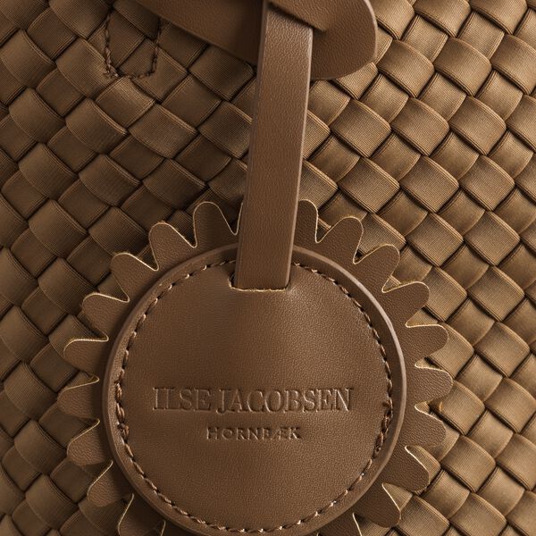 Woven Tote Bag, sepia tint, Ilse Jacobsen Hornb&aelig;k
