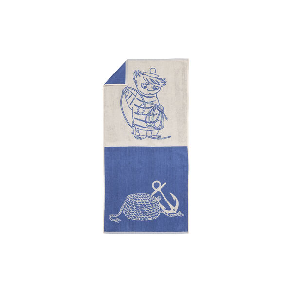 Moomin bath towel Too-ticky 70x140 cm, white, Moomin Arabia