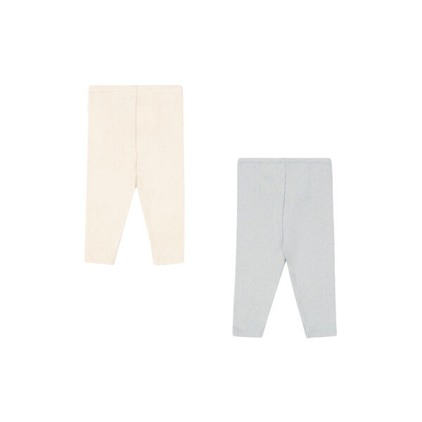 Perla 2 Pack Pants, buttercream/pearl blue, Konges Sl&oslash;jd
