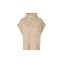 FresnoLL Knit Vest SL, sand, Lollys Laundry