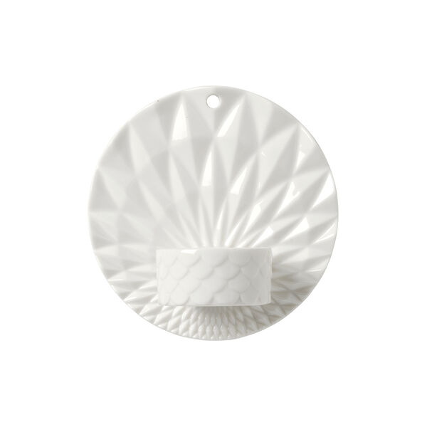 Pipanella Wall Votive Scales Tealight Holder, white, Dottir Nordic Design