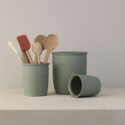 Knabstrup Pickle jar 0,5 L, olive, Knabstrup Keramik