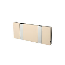 KNAX Horizontal 2 Coat Rack, latte/grey, LoCa