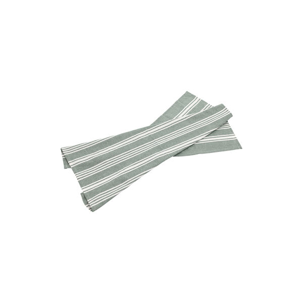 Tea towel recycle Eco Stripe, green bay, Bastian