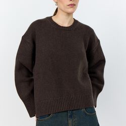 LR-PERLE 1 Pullover, coffee, Leveté Room