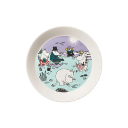 Moomin Beach Day plate Ø 19 cm, Moomin Arabia