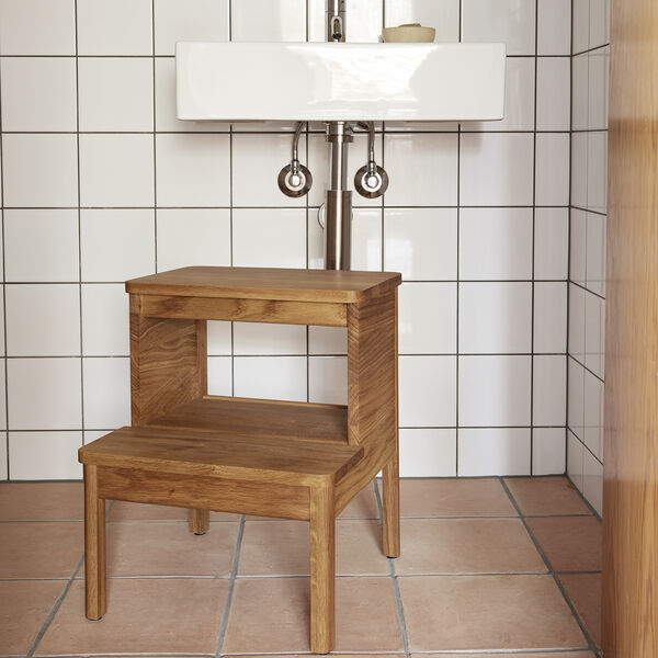 A Line Stepstool, oak, Form & Refine
