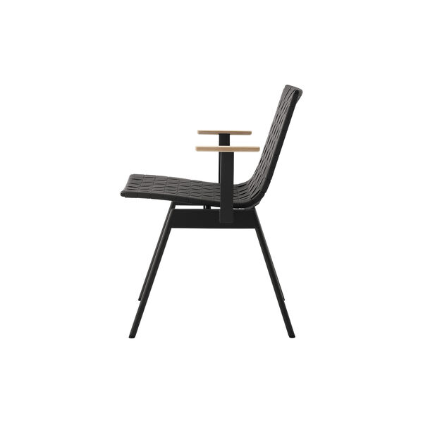 Ville AV34 Outdoor Armchair, warm black Ville AV34 Outdoor Armchair, warm black, &Tradition