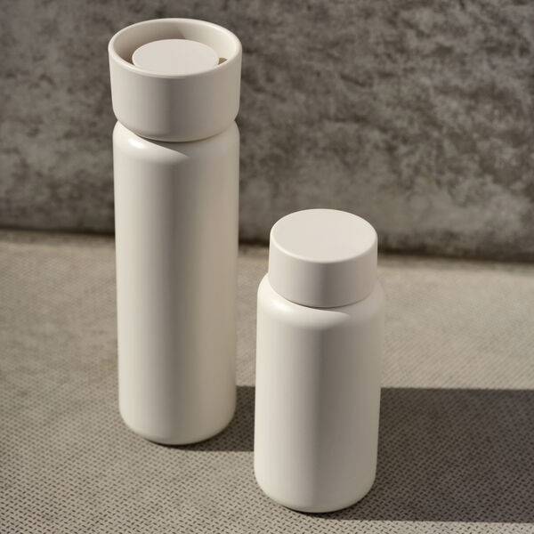 Thermo bottle Singles 400 ml, cream, Zone Denmark