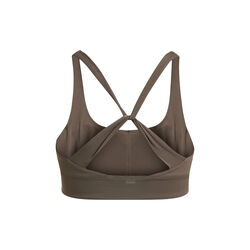 Butter Soft Sports Bra Seinna, dark brown, Rethinkit