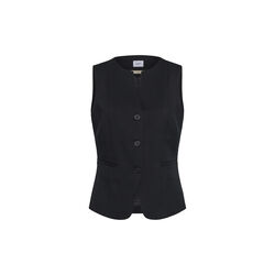 MariSZ Vest, black, Saint Tropez