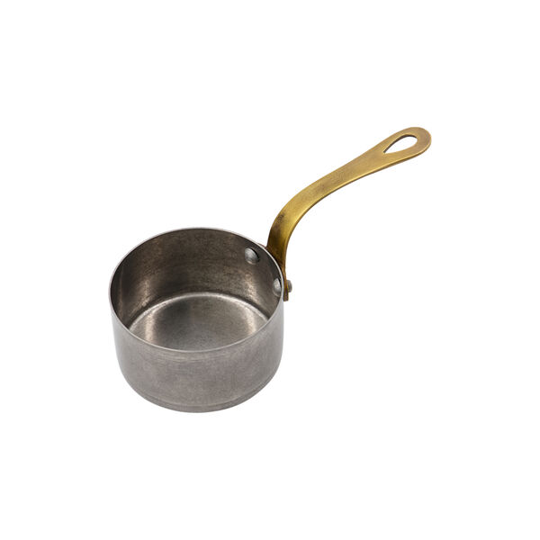 NVPresentation sauce pan, silver finish, Nicolas Vahé