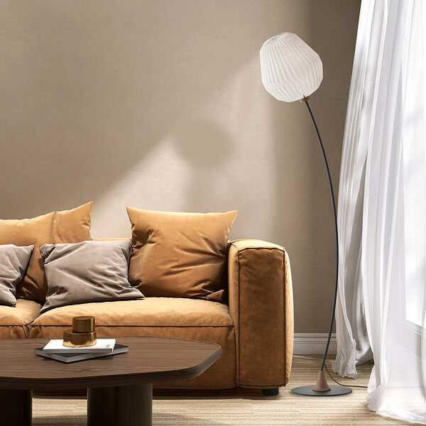 Le Klint 330 Bouquet Floor Lamp, smoked oak, LE KLINT