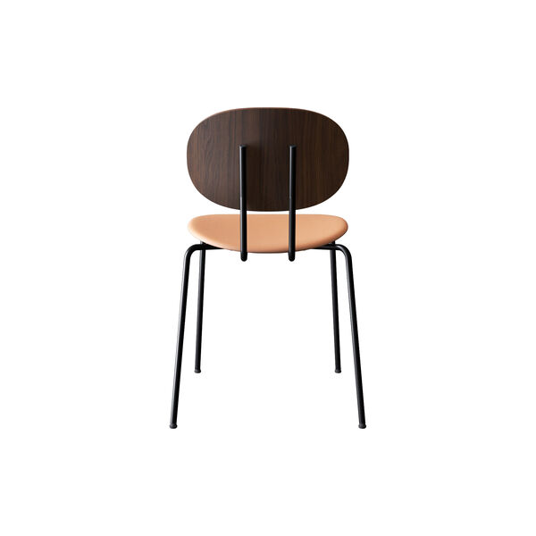 PIET HEIN Chair, oiled walnut/Silk Cognac, Sibast Furniture