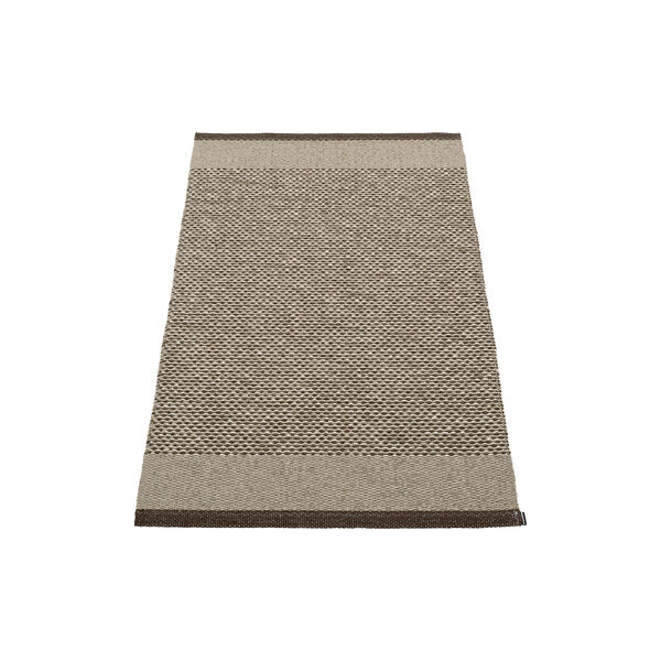 Edit Rug, dark brown, Pappelina