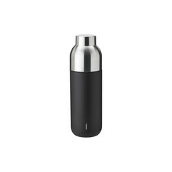 Keep Warm Vacuum Insulated Bottle, black, Stelton