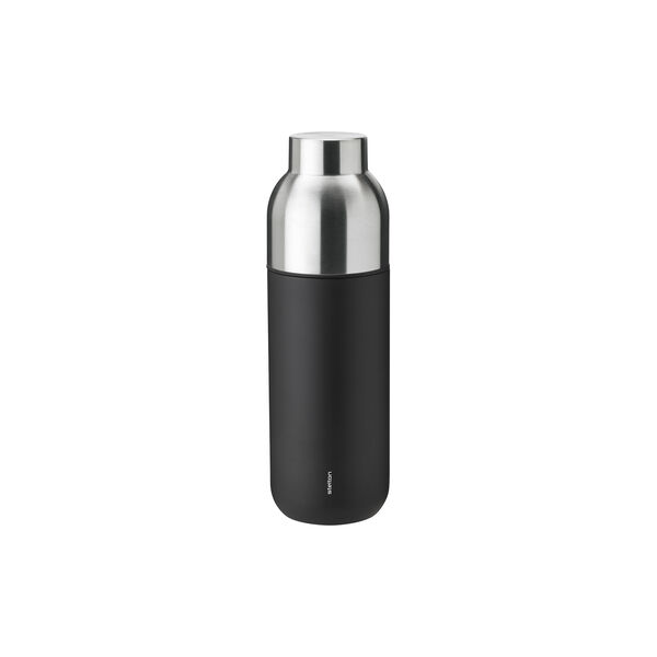 Keep Warm Vacuum Insulated Bottle, black, Stelton