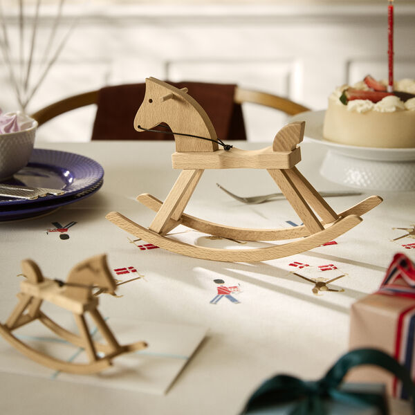 Rocking horse Mini, beech, Kay Bojesen Denmark