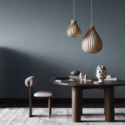 TR42 Pendant, birch, Tom Rossau