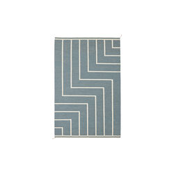 Rug VK-1, light blue/white, NORDICMODERN
