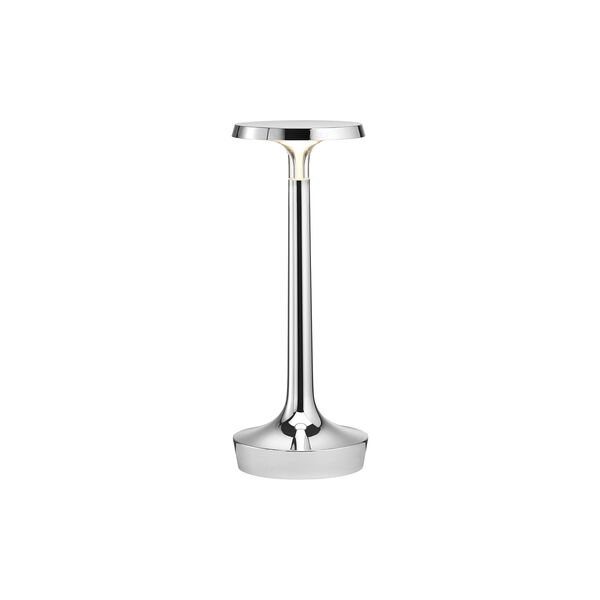 Bon Jour Unplugged Table Lamp without Shade, chrome Bon Jour Unplugged Table Lamp without Shade, chrome, Flos