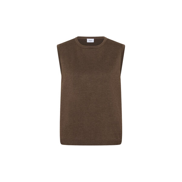 MilaSZ Vest, fondue fudge melange MilaSZ Vest, fondue fudge melange, Saint Tropez