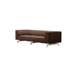 4511 Delphi 3P Sofa, keiga 382/aluminium, Fredericia Furniture