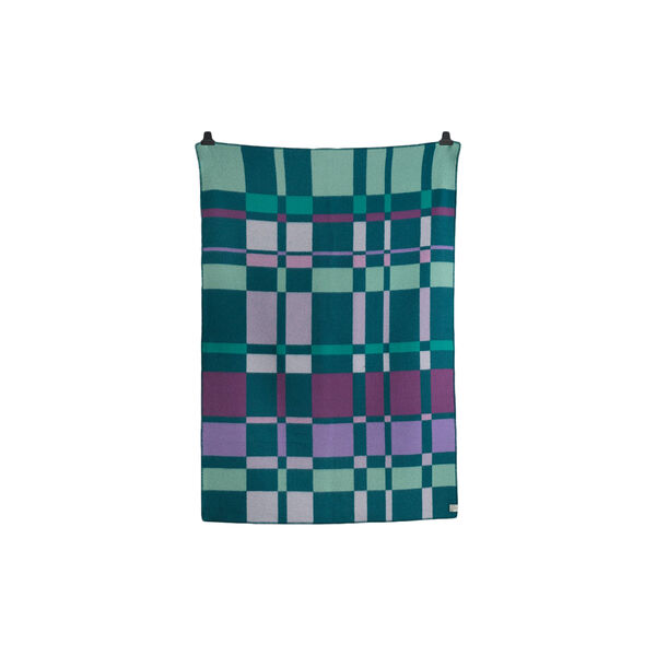 CITY Throw, aqua, R&oslash;ros Tweed