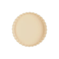 Heritage Fluted Flan Dish, flint, Le Creuset