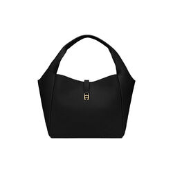 Zaira Hobo Bag  | Medium | Black, Aigner