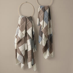 Scotch Throw, grey, ELVANG