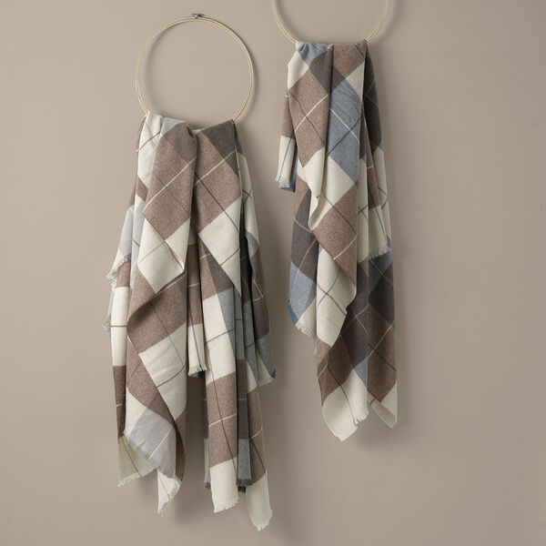 Scotch Throw, grey, ELVANG