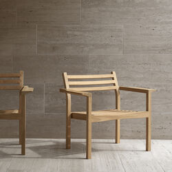 CH AH601 Outdoor Lounge Chair, Carl Hansen & S&oslash;n