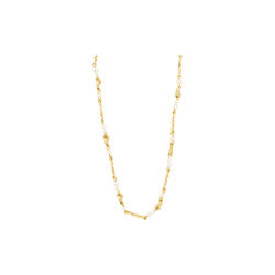 SLOAN pearl necklace, gold plated, Pilgrim