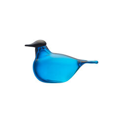 BBT Chiffchaff glass bird, turquoise, Iittala