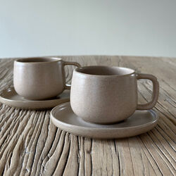 CAPRI Tea Set, matte taupe, HOEME Copenhagen