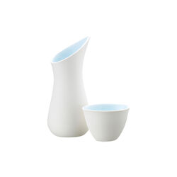 Milk/Sugar Set, white/ice blue, Ditte Fischer Copenhagen
