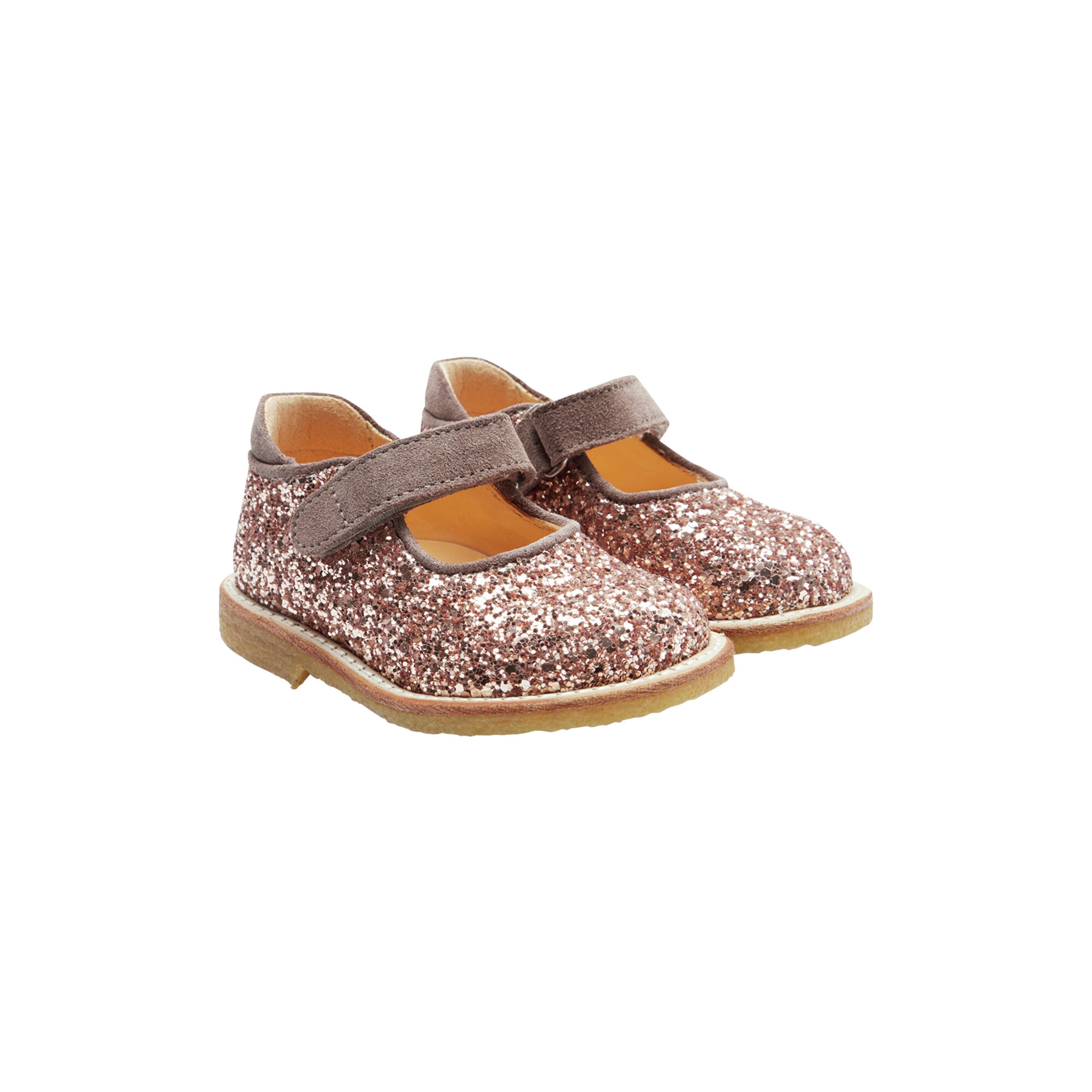 Mary Jane In Sparkling Glitter 1708 1753 maple glitter taupe