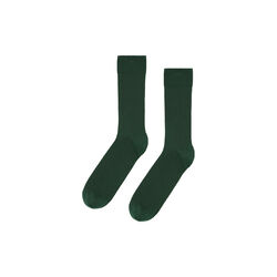 Classic Organic Sock, emerald green, Colorful Standard