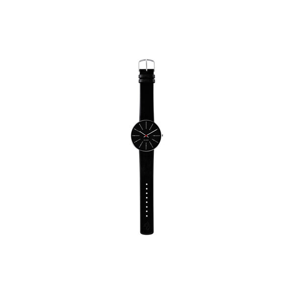 Bankers Wrist Watch, black, Arne Jacobsen Watches