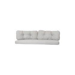 Cushion Set for Ocean Large 3-seater Sofa, white grey, Cane-line