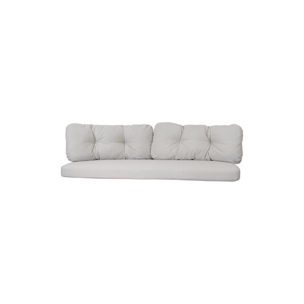 Cushion Set for Ocean Large 3-seater Sofa, white grey, Cane-line