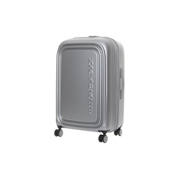 Logoduck+ Trolley Medium Cabin, silver, Mandarina Duck