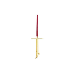 Christmas letter ornament T, Georg Jensen